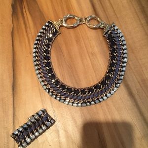 Stella & Dot necklace and bracelet